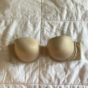 Maidenform Nude Strapless Bra 38B